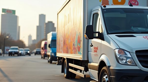Maximisez l'impact de votre flotte grâce aux stickers camionnette