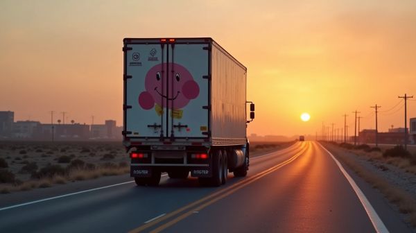 Maximisez l'impact de votre flotte grâce aux stickers camionnette
